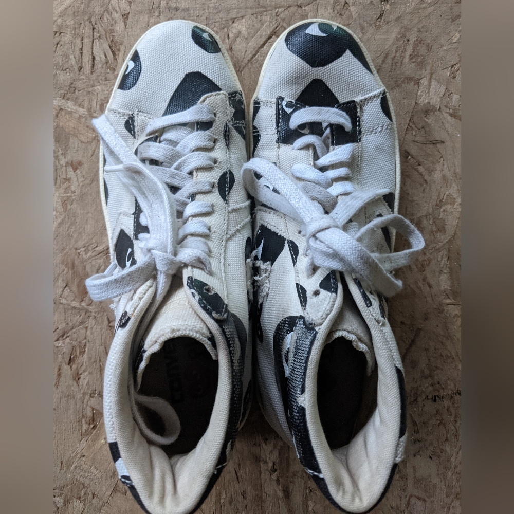 Converse Chuck Taylor All Star Hi x Comme des Garcons Shoes Hearts - Picture 12 of 16